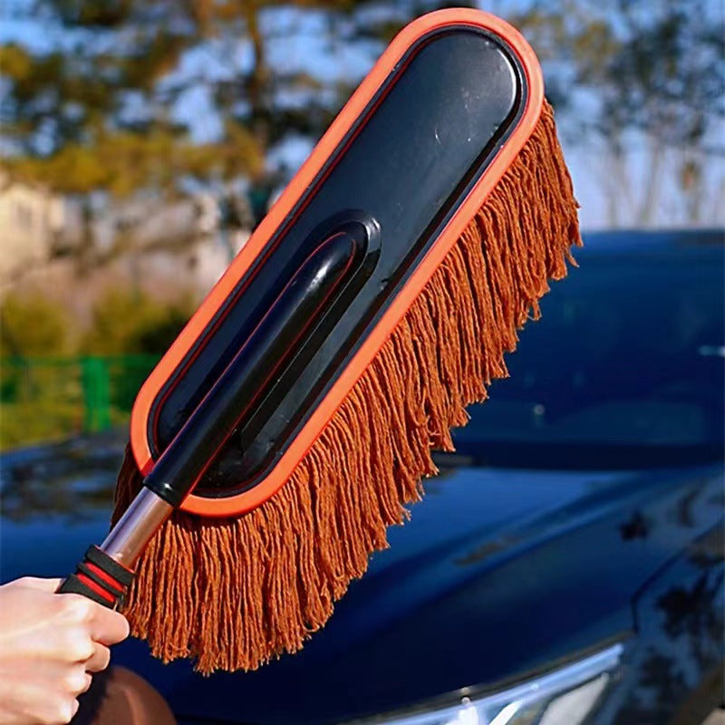 Car Dust Duster, Car Cleaning Tool, Car Washing Tool, Full Set of Supplies, Dust Sweeper, Car Snow Removal Wax Trailer Brush