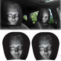 Ghost Face Headrest Covers for Cars