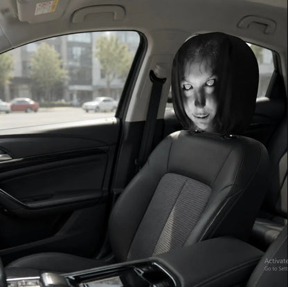 Ghost Face Headrest Covers for Cars